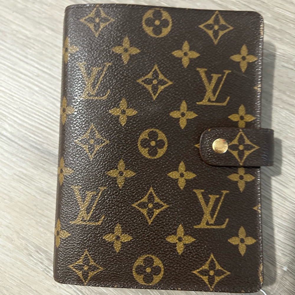 Louis Vuitton Brown and Gold Monogram Bag